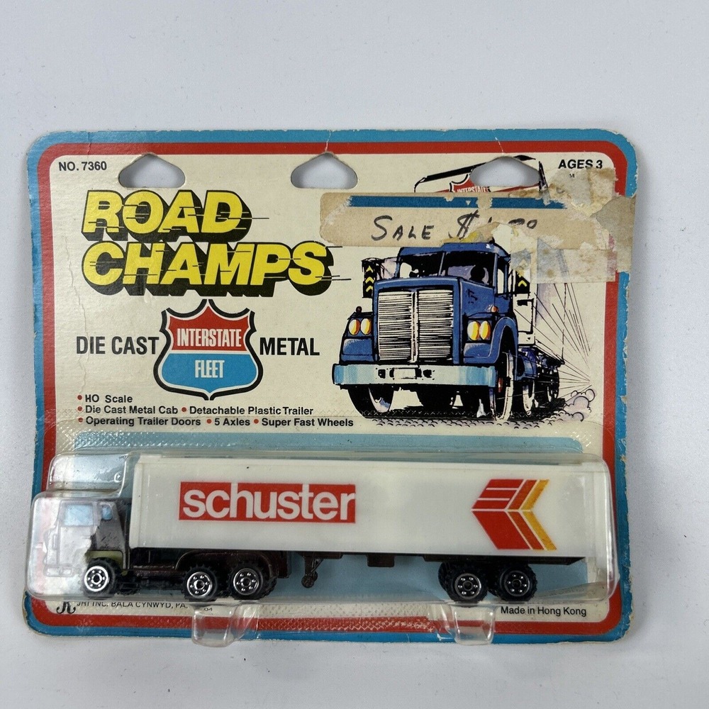 Vintage Road Champs‎ Yatming Hong Kong Semi Trucks Mint on Cards RARE Choice 70s